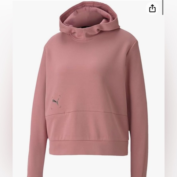 PUMA pink hoodie with zip pocket - Picture 4 of 9